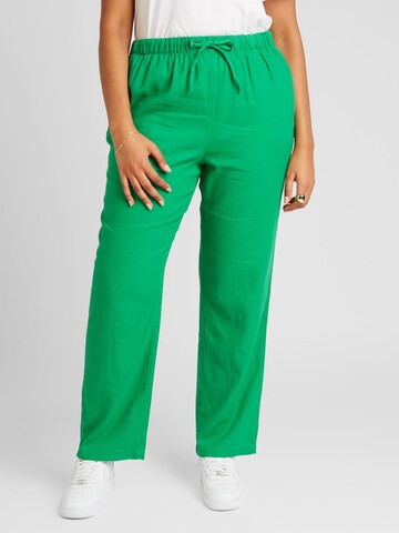 Loosefit Pantaloni 'CARCARO' de la ONLY Carmakoma pe verde: față