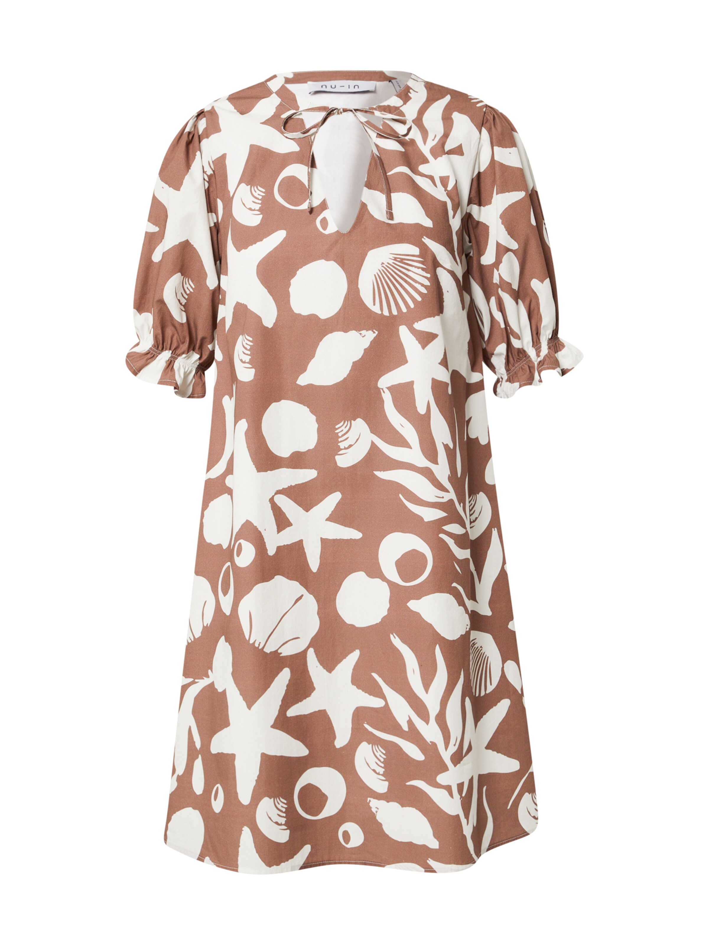 NU-IN Mekko värissä ruskea: etupuoli