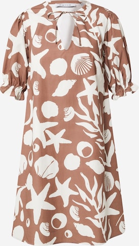 NU-IN Mekko värissä ruskea: etupuoli