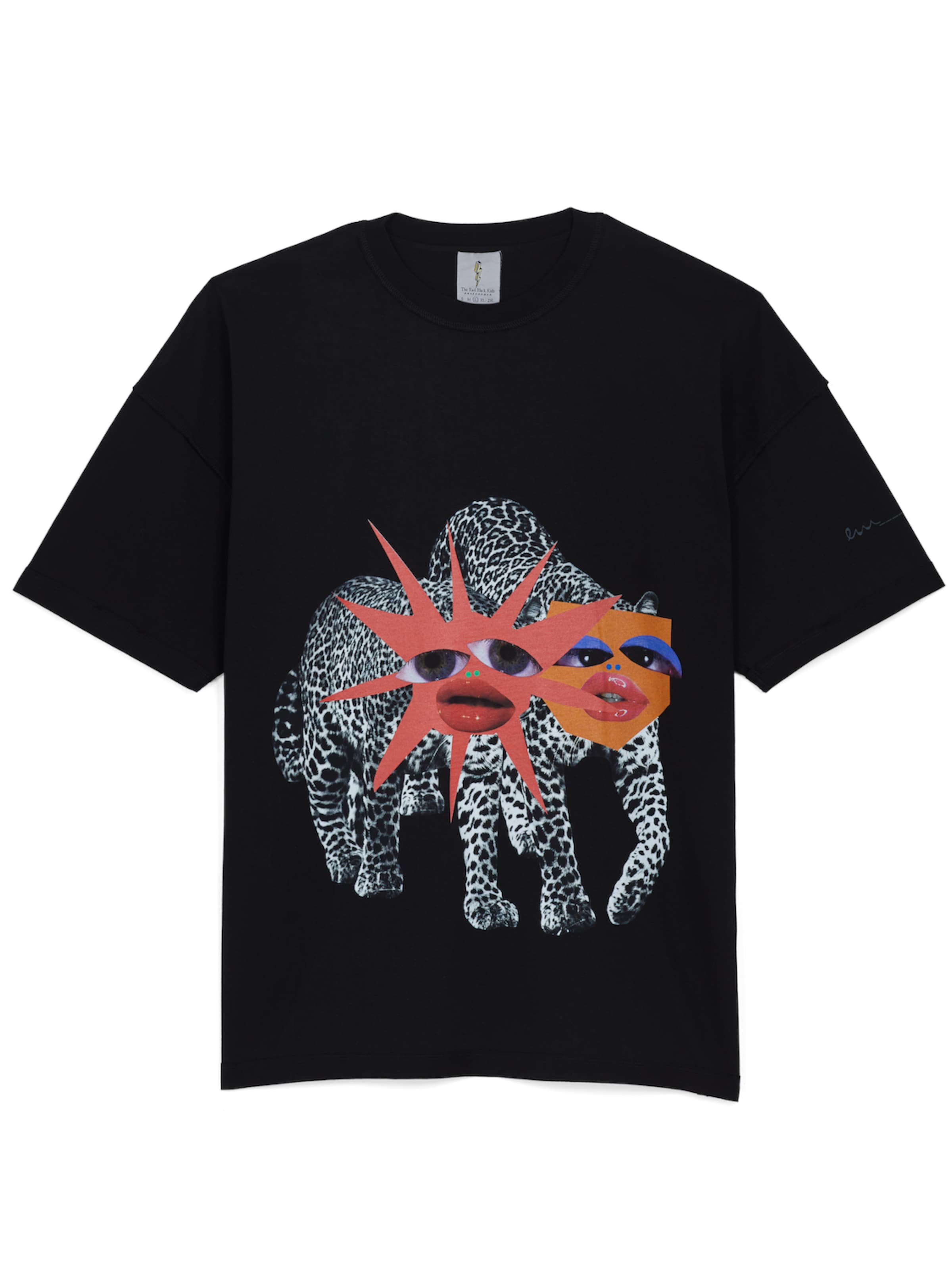 The Rad Black Kids - Camiseta en negro: frente