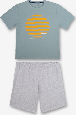 SANETTA - Pijama en gris: frente