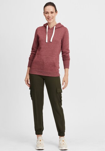 Oxmo Sweatshirt 'Olive' in Rot