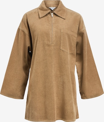 OBJECTBluza - smeđa boja: prednji dio