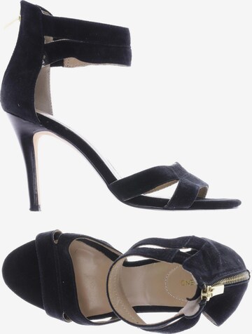 Lands‘ End Sandals & High-Heeled Sandals in 38,5 in Black: front