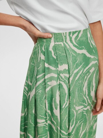 SELECTED FEMME Skirt 'Sirine' in Green