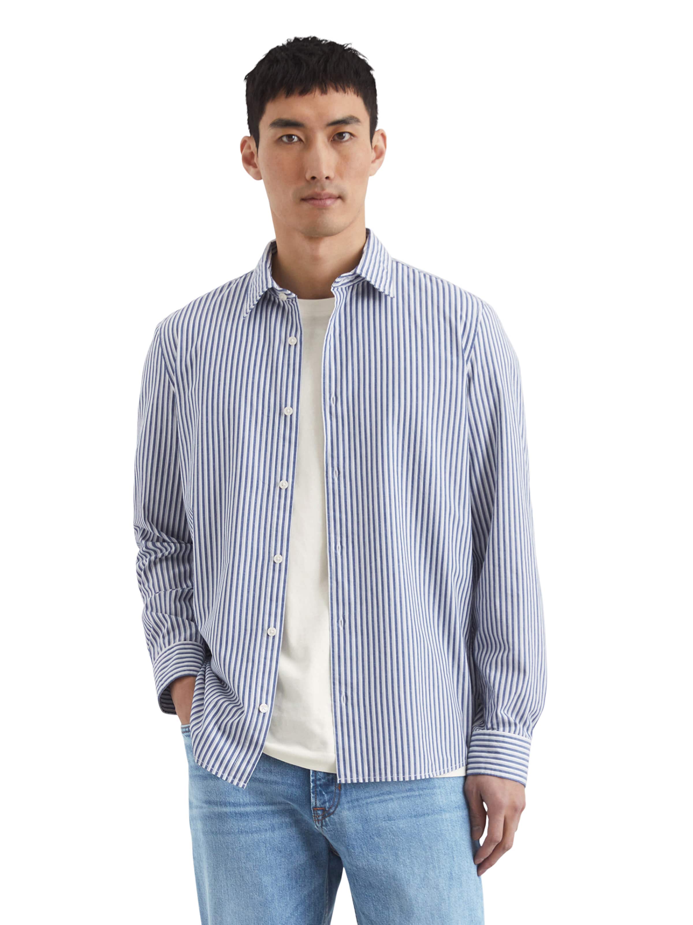Marc O'Polo Regular fit Business shirt in Blue: front