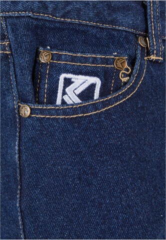 Karl Kani Wide Leg Jeans in Blau