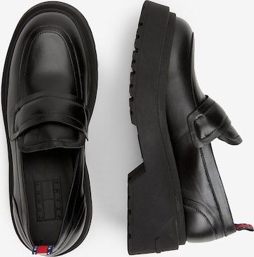 Tommy Jeans Slipper in Schwarz