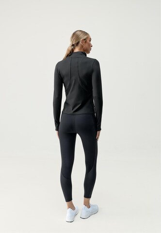 Born Living Yoga Skinny Trainingsjack 'Ivet' in Zwart