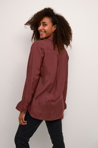 Cream Bluse i brun