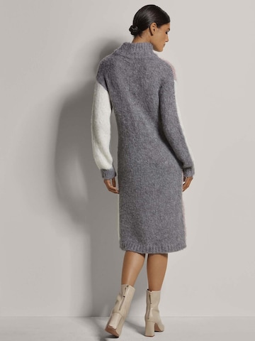 Robes en maille MADELEINE en gris