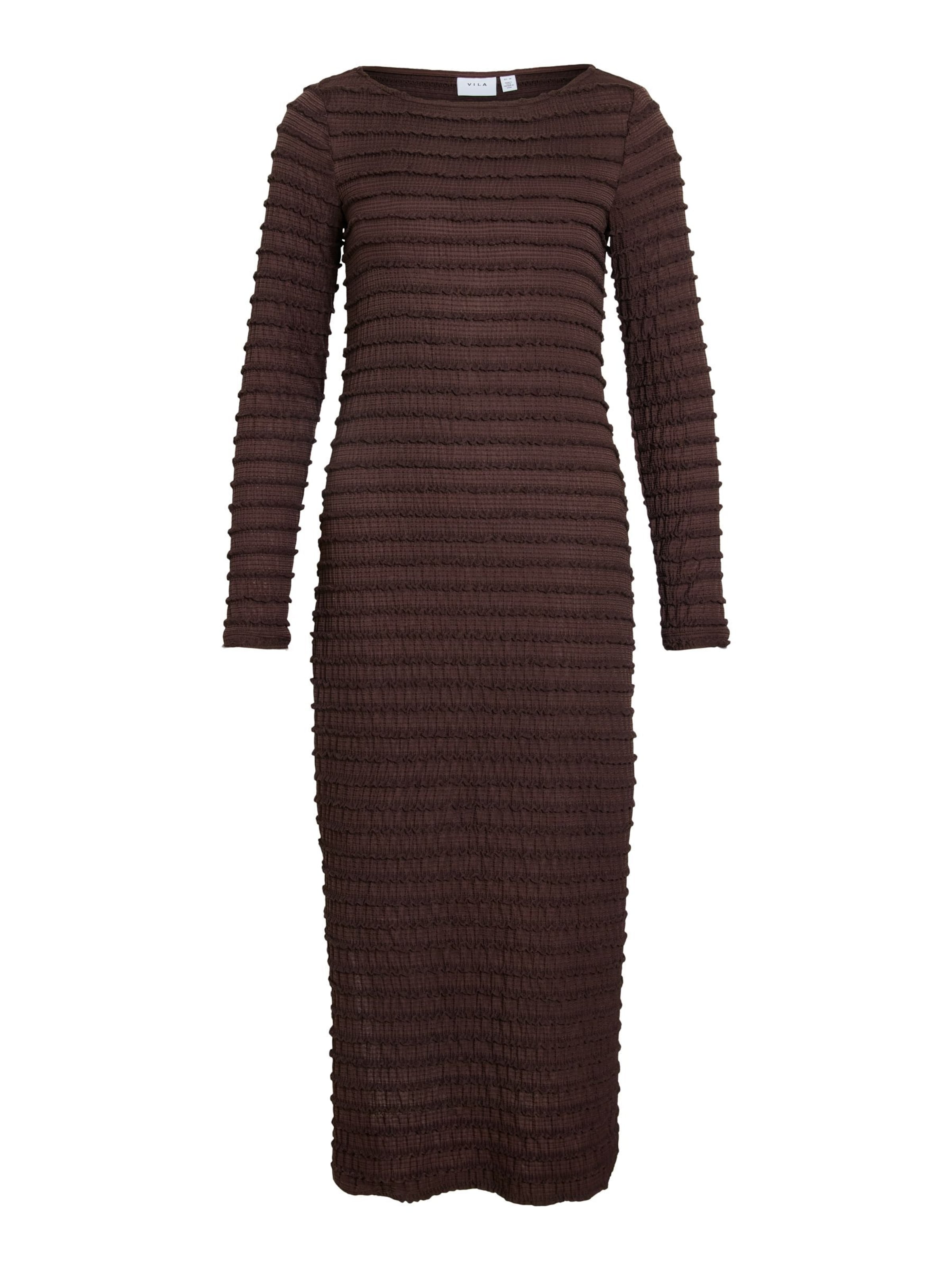 Abito 'VILisabeth' di VILA in marrone: frontale