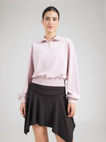 GUESS Sportpullover 'AMALIA' in Lila