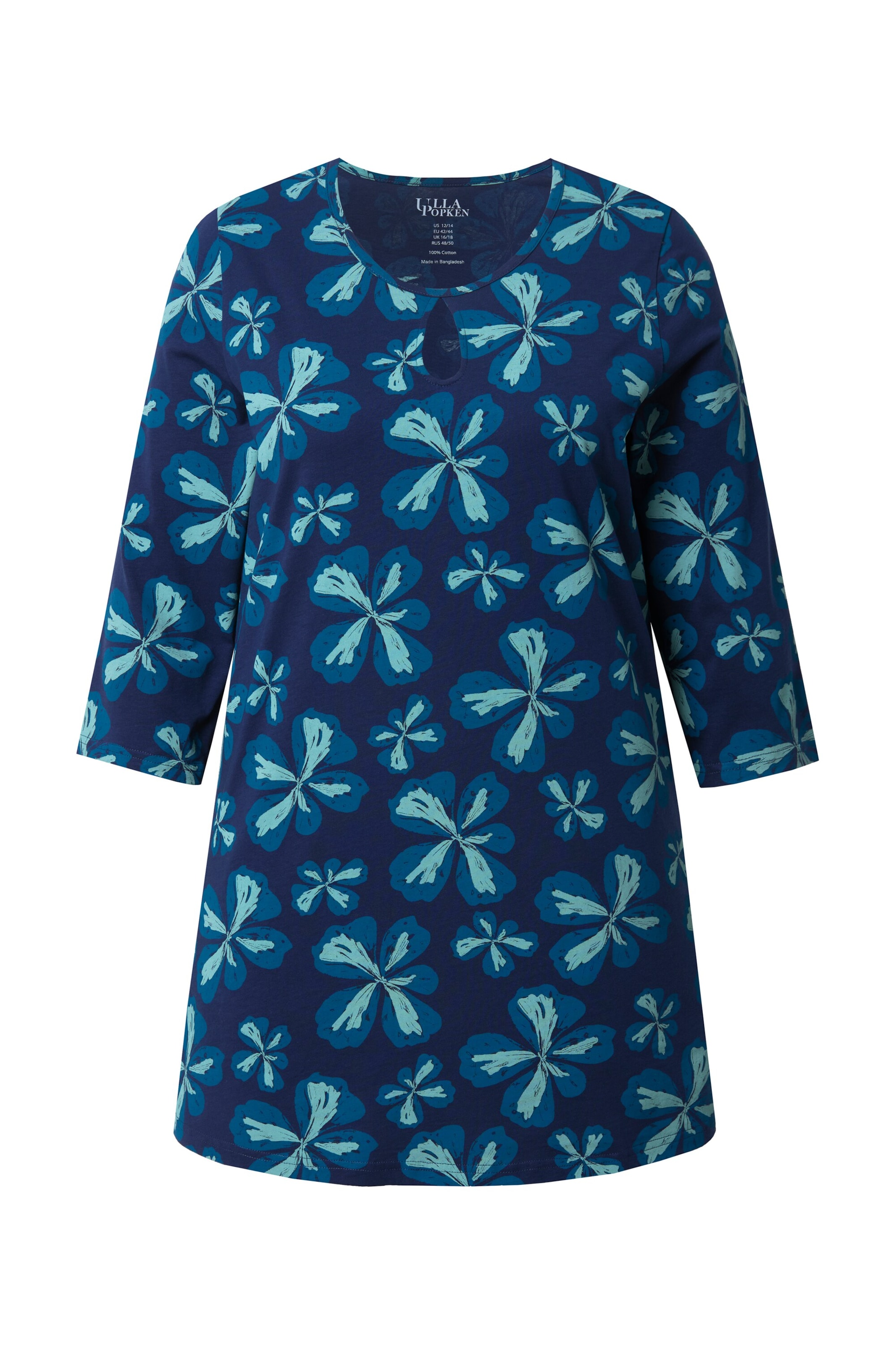 Ulla Popken Shirt in Blue: front