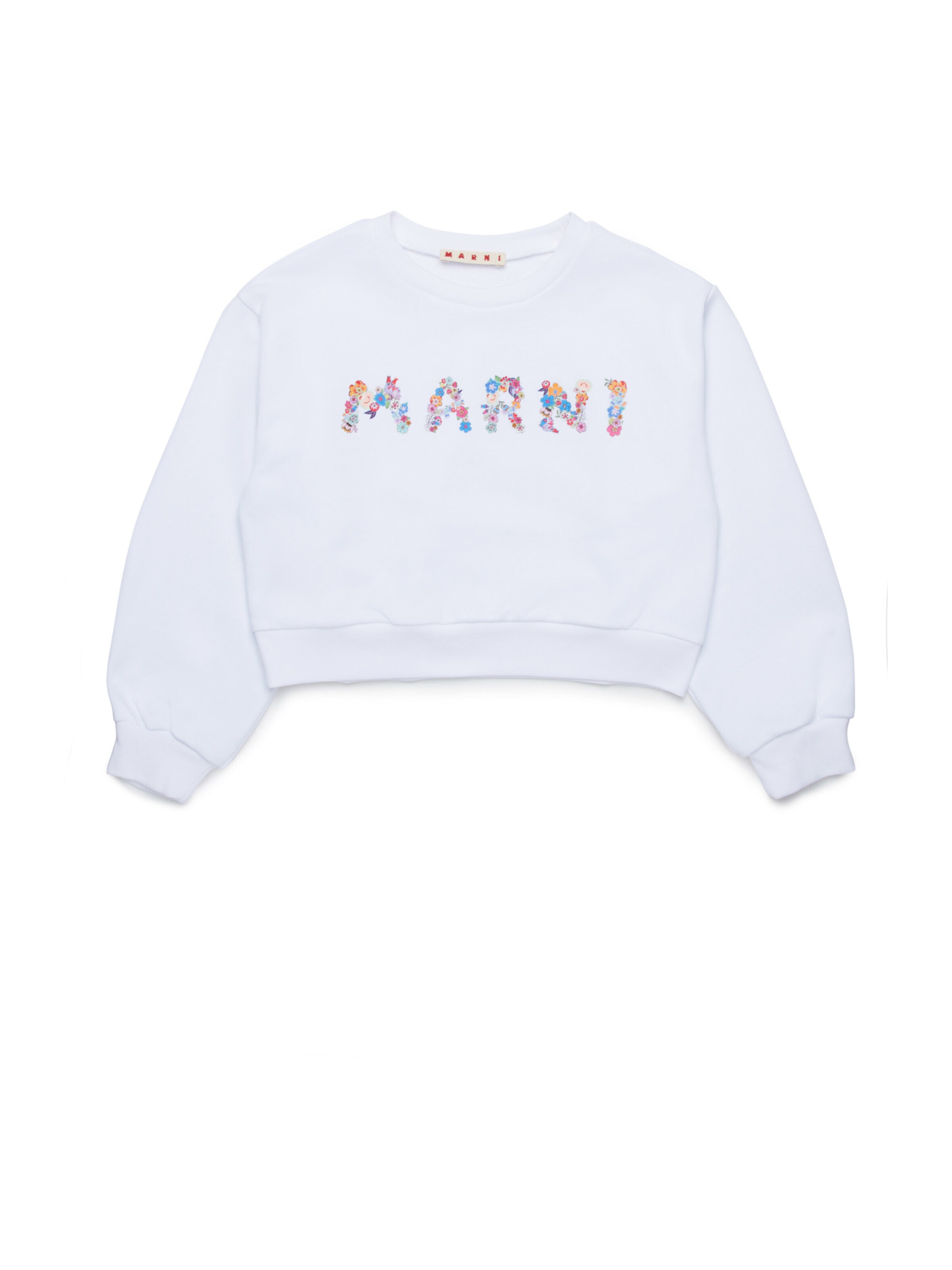 Marni Μπλούζα φούτερ σε λευκό: μπροστά