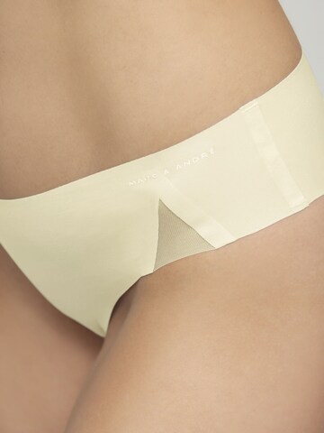 Marc & André Panty 'Second Skin' in Yellow