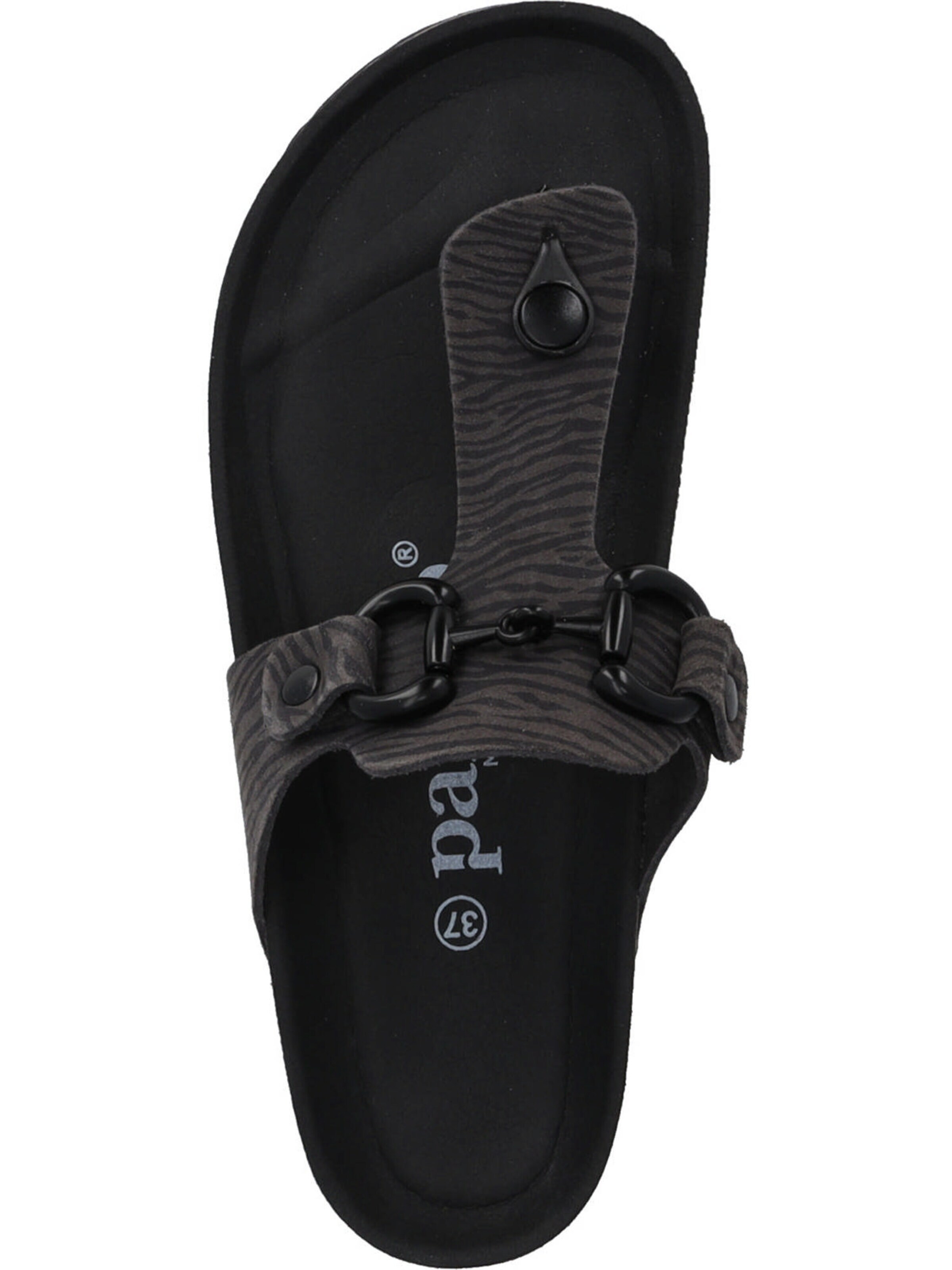 Palado - Sandalias de dedo 'Palado Kos Zebra' en gris