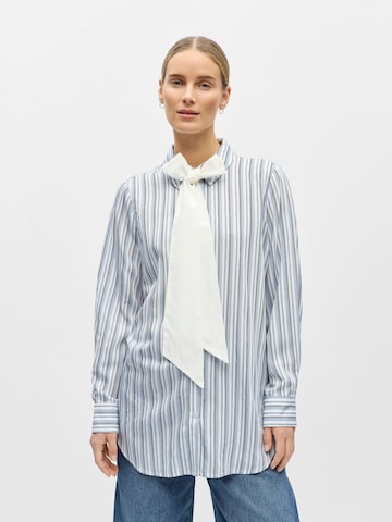 Camicia da donna 'OBJUma' di OBJECT in bianco: frontale