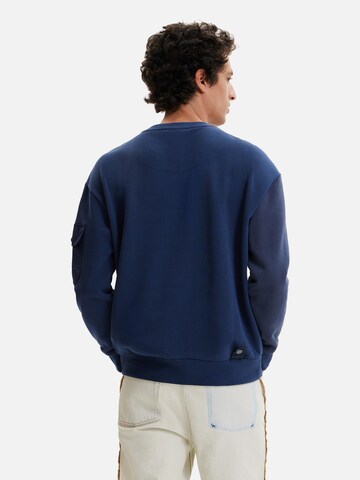Desigual Sweatshirt 'Bruno' i blå