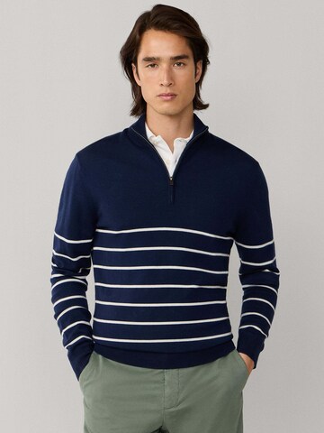 Hackett London Pullover in Blau: Vorderseite
