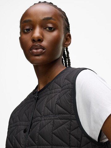 Karl Lagerfeld Vest in Black