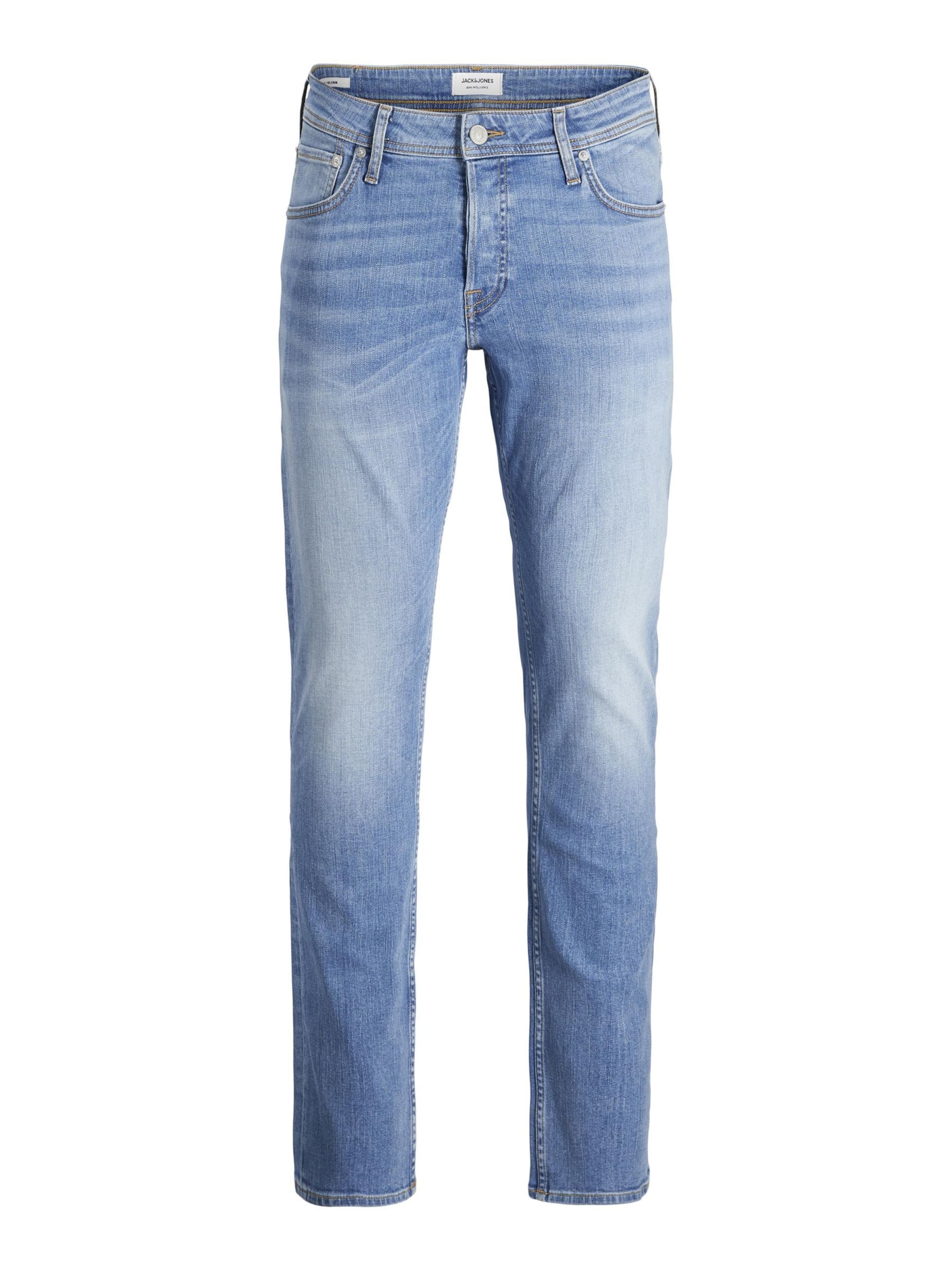 Regular Jean JACK & JONES en bleu : devant