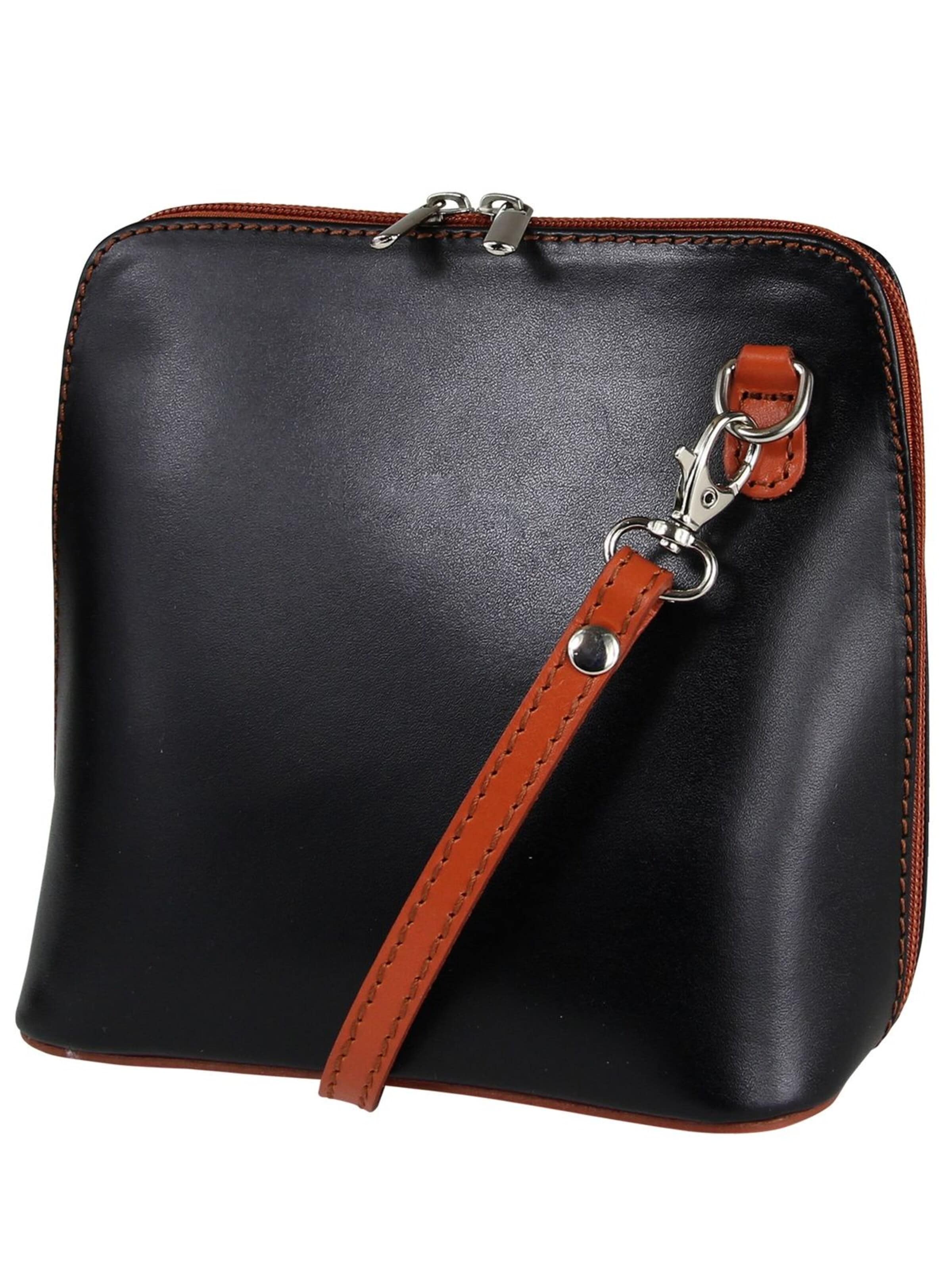 Sac bandoulière Toscanto en noir : devant