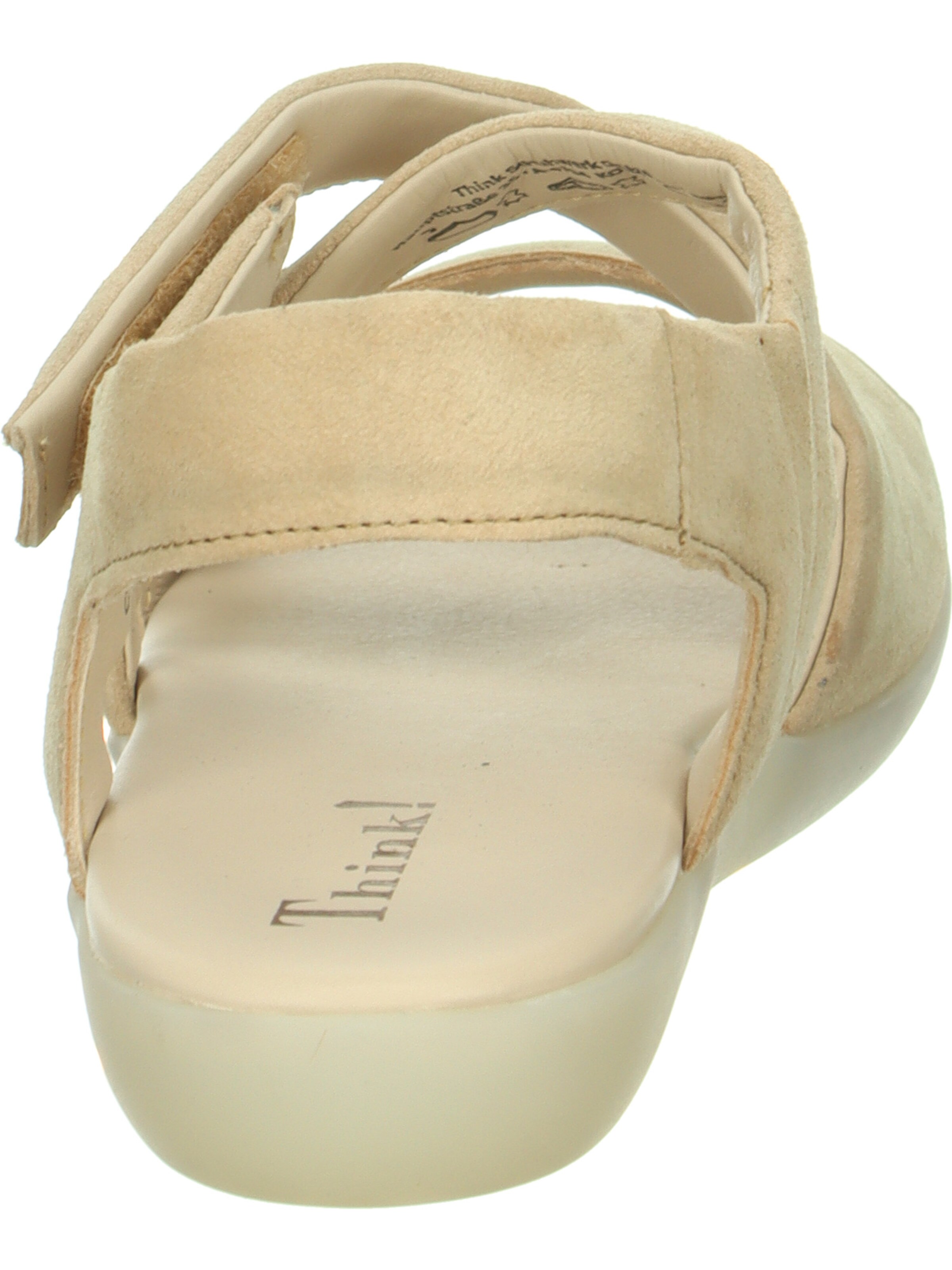 THINK! Strap Sandals 'Nature Sand' in Beige
