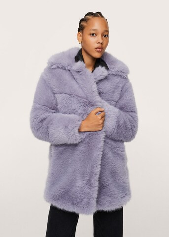 Manteau d’hiver 'Purpurin' MANGO en violet : devant