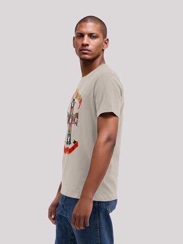 T-Shirt 'Guns 'n' Roses Appetite For Destruction' F4NT4STIC en beige