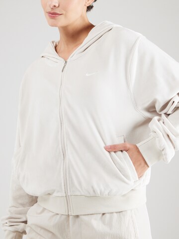 Nike Sportswear - Sudadera con cremallera en beige
