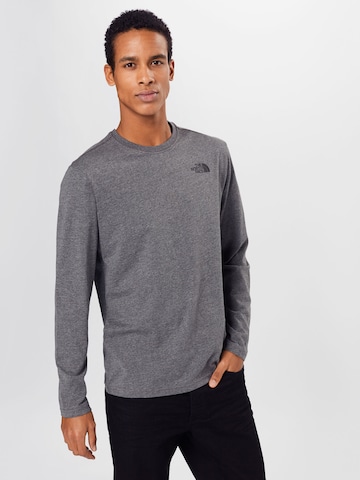 THE NORTH FACE Regular fit Shirt 'Red Box' in Grey: front