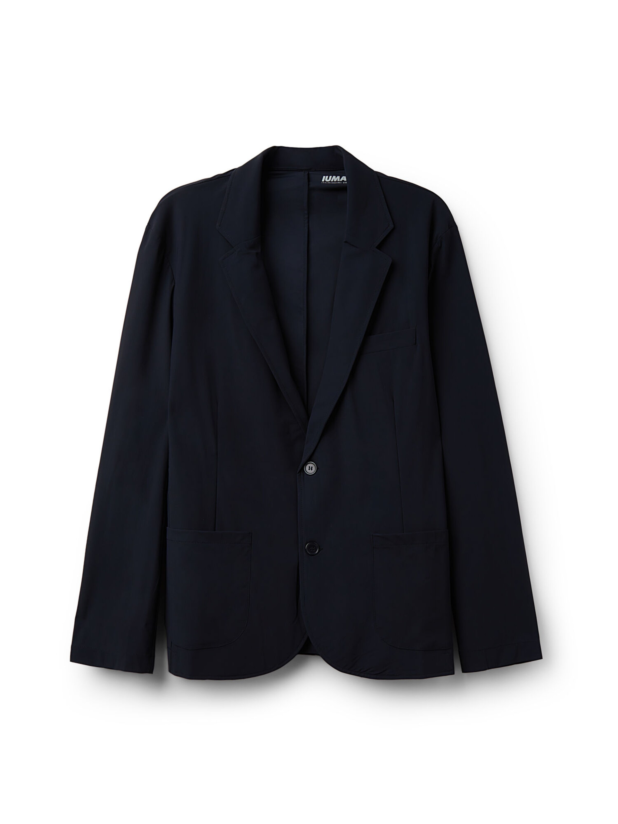 IUMAN Intimissimi Uomo Suit Jacket in Blue: front