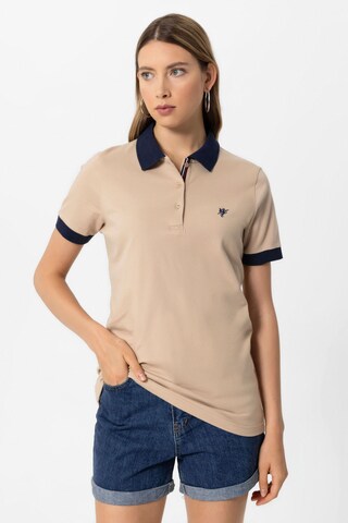 Maglietta ' IVANA ' di DENIM CULTURE in beige: frontale