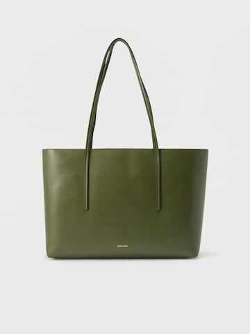 Calvin Klein Шоппер 'FOIL' в Зеленый