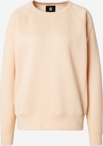 G-STAR - Sudadera 'Premium Core 2.0' en rosa: frente