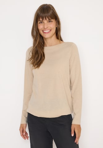 CECIL Shirt in Beige: front