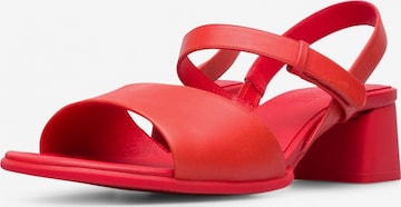 Sandalo con cinturino ' Katie ' di CAMPER in rosso: frontale