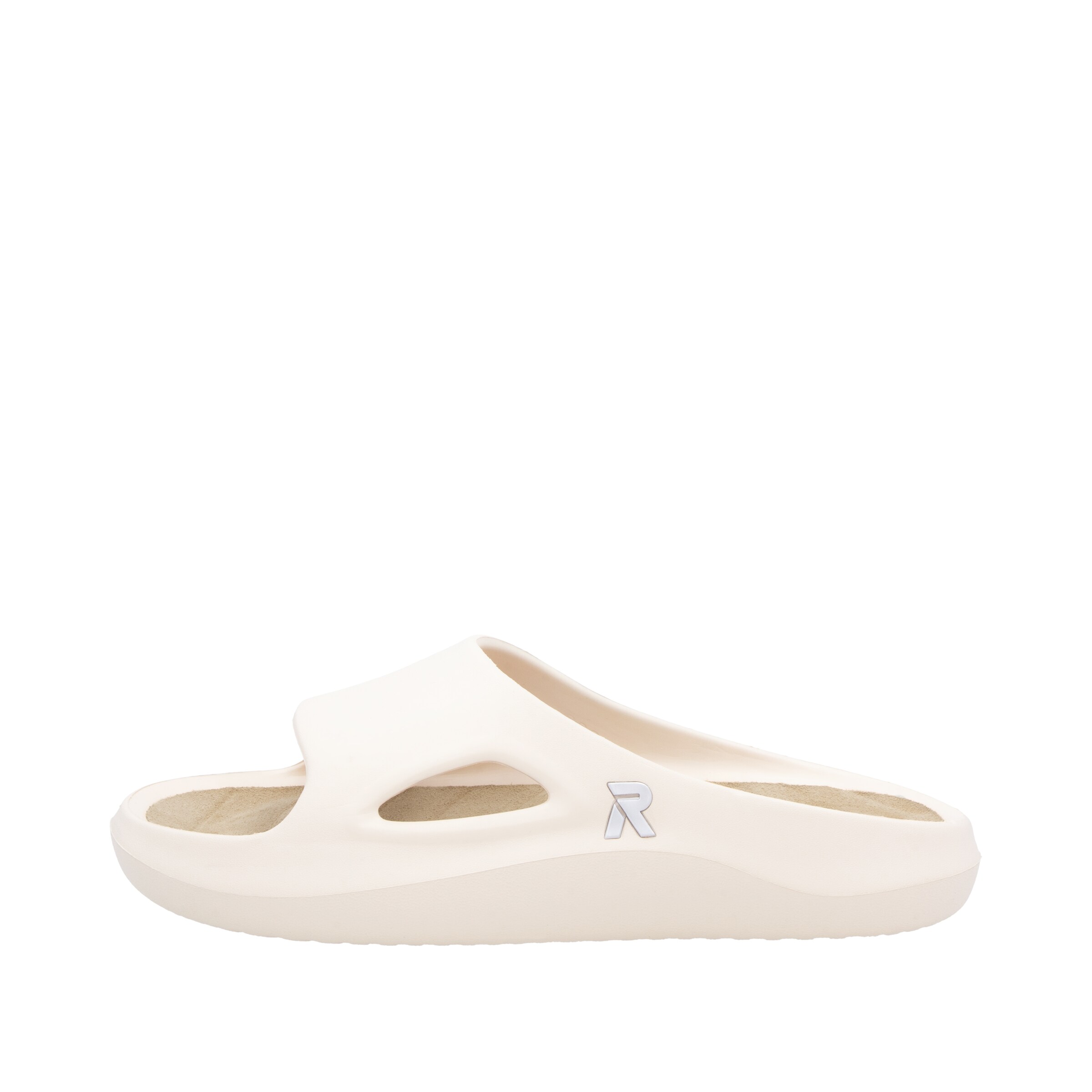 Mule Rieker Sport en beige : devant