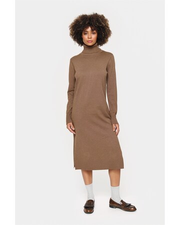 Robe 'Mila' SAINT TROPEZ en marron : devant