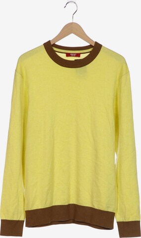 ESPRIT Sweater & Cardigan in L in Yellow: front