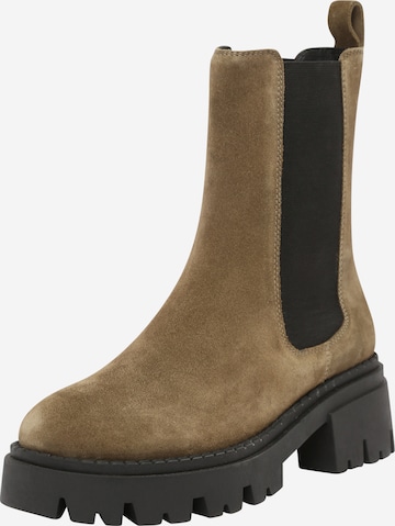 Karolina Kurkova Originals Chelsea boots 'Alena' in Bruin: voorkant