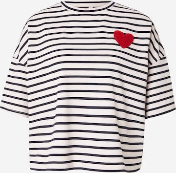 T-shirt 'Pa44loma' Hailys en blanc : devant