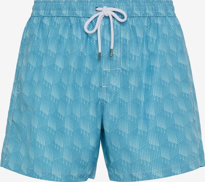 Boggi Milano Kratke kopalne hlače 'Polka' | azur / svetlo modra barva, Prikaz izdelka