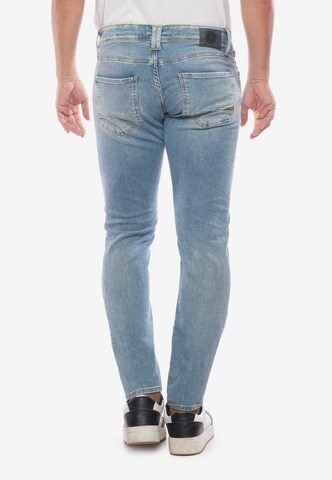 Le Temps Des Cerises Regular Jeans in Blau