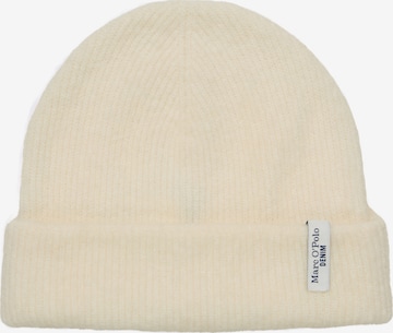 Marc O'Polo DENIM Mütze in Beige: Vorderseite