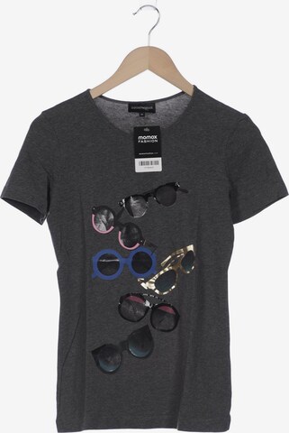 Emporio Armani Top & Shirt in XXS in Grey: front