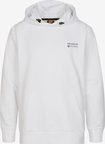 Petrol Industries Sweatshirt in White: front