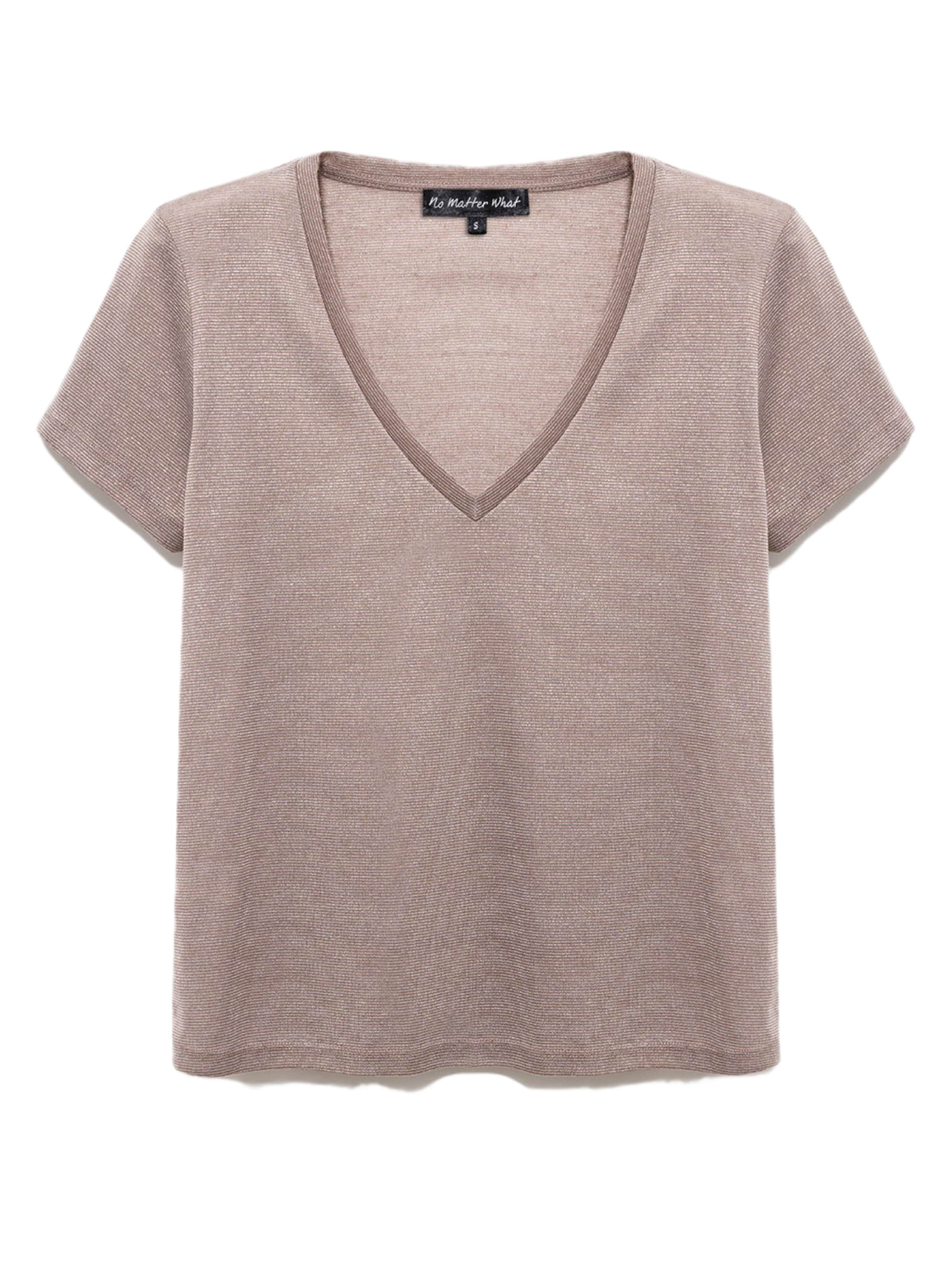 No Matter What Shirt in Beige: front