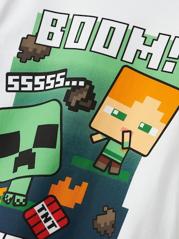 NAME ITMajica 'NKMAC MINECRAFT' - bijela boja